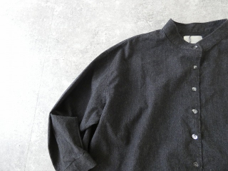 sabbatum(サバタム) 先染シャギーバックヨークギャザーブラウスの商品画像19