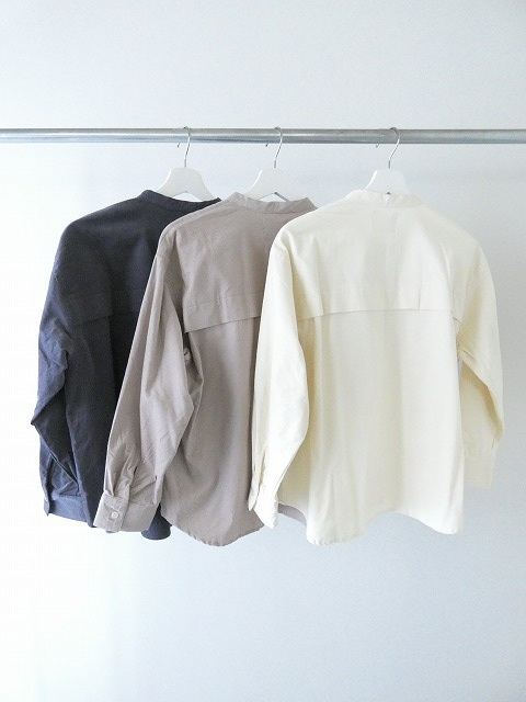 sabbatum(サバタム) シャツコールバックヨークヘムラウンドシャツの商品画像10