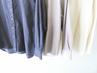 sabbatum(サバタム) シャツコールバックヨークヘムラウンドシャツの商品画像17