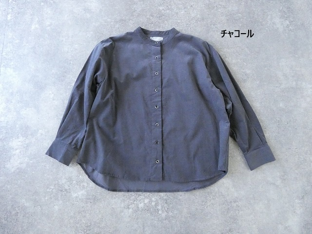 sabbatum(サバタム) シャツコールバックヨークヘムラウンドシャツの商品画像28