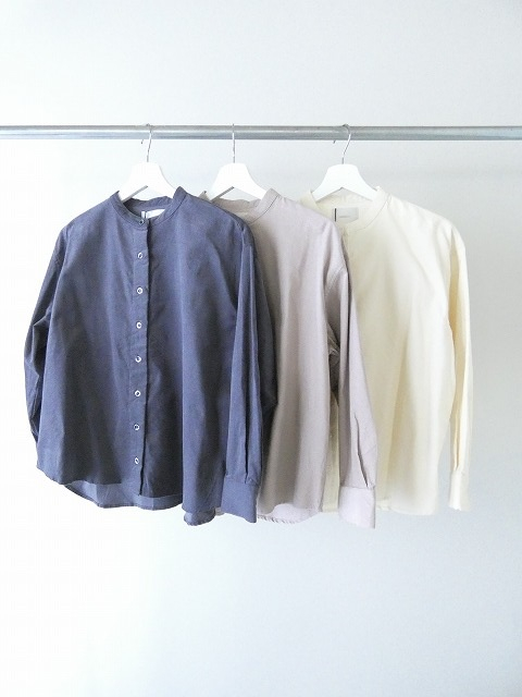 sabbatum(サバタム) シャツコールバックヨークヘムラウンドシャツの商品画像3