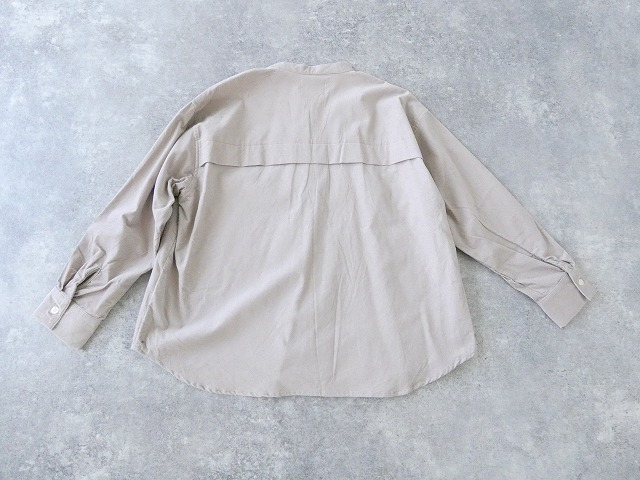 sabbatum(サバタム) シャツコールバックヨークヘムラウンドシャツの商品画像57
