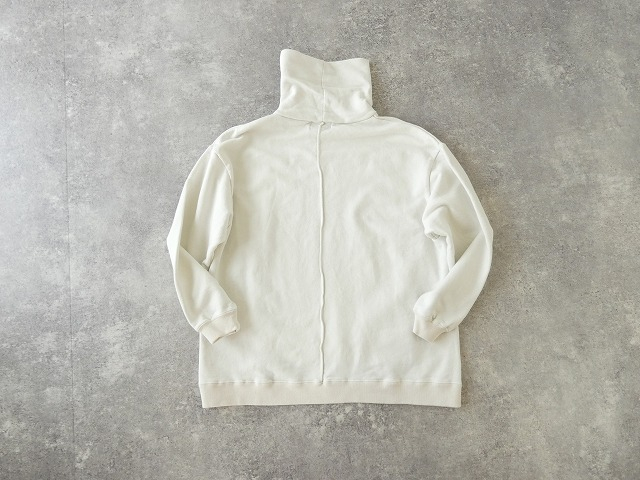 sabbatum(サバタム) ソフトモダン裏毛ハイネックスリットプルオーバーの商品画像43