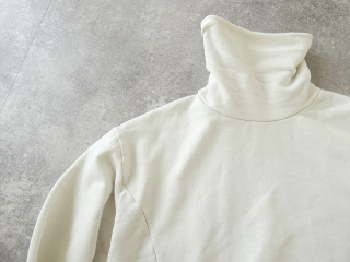 sabbatum(サバタム) ソフトモダン裏毛ハイネックスリットプルオーバーの商品画像44