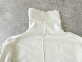 sabbatum(サバタム) ソフトモダン裏毛ハイネックスリットプルオーバーの商品画像49