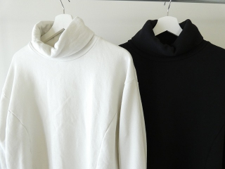 sabbatum(サバタム) ソフトモダン裏毛ハイネックスリットプルオーバーの商品画像51