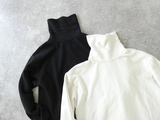 sabbatum(サバタム) ソフトモダン裏毛ハイネックスリットプルオーバーの商品画像52