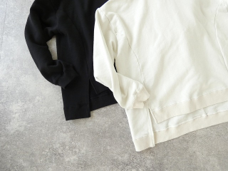 sabbatum(サバタム) ソフトモダン裏毛ハイネックスリットプルオーバーの商品画像53