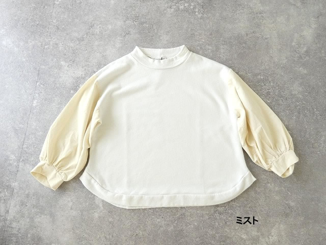 sabbatum(サバタム) ソフトモダン裏毛シャツコールバイファブリックプルオーバーの商品画像28