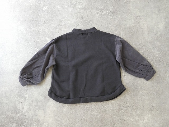 sabbatum(サバタム) ソフトモダン裏毛シャツコールバイファブリックプルオーバーの商品画像43