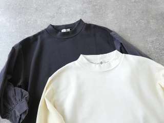 sabbatum(サバタム) ソフトモダン裏毛シャツコールバイファブリックプルオーバーの商品画像50