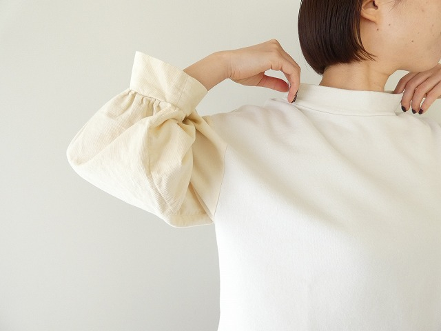 sabbatum(サバタム) ソフトモダン裏毛シャツコールバイファブリックプルオーバーの商品画像6