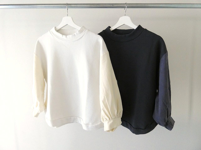 sabbatum(サバタム) ソフトモダン裏毛シャツコールバイファブリックプルオーバーの商品画像8