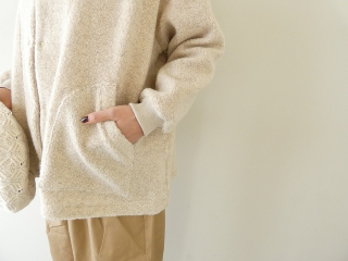 sabbatum(サバタム) リサイクル紡毛パイルラグランポケットジャケットの商品画像17