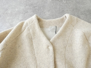 sabbatum(サバタム) リサイクル紡毛パイルラグランポケットジャケットの商品画像30