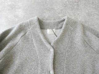 sabbatum(サバタム) リサイクル紡毛パイルラグランポケットジャケットの商品画像44