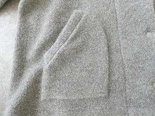 sabbatum(サバタム) リサイクル紡毛パイルラグランポケットジャケットの商品画像48