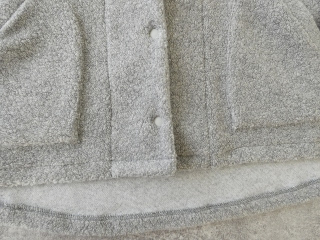 sabbatum(サバタム) リサイクル紡毛パイルラグランポケットジャケットの商品画像49