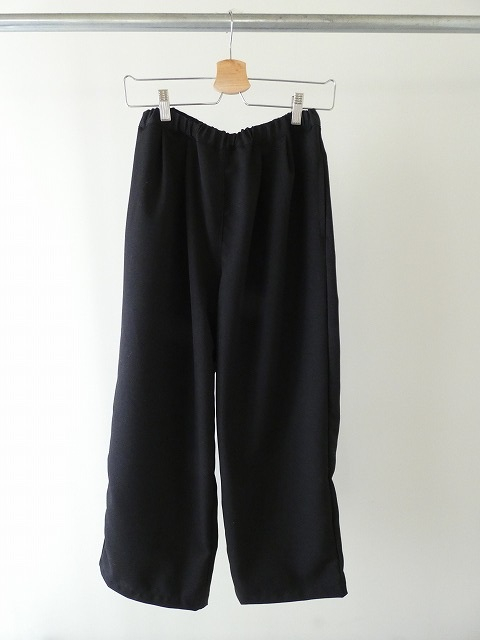 sabbatum(サバタム) ウールライクポリエステルツータックイージーパンツの商品画像3