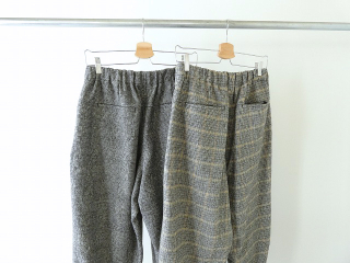 sabbatum(サバタム) コットンウールチェックテーパードイージーパンツの商品画像18