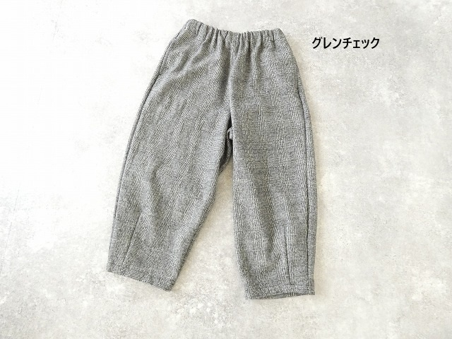 sabbatum(サバタム) コットンウールチェックテーパードイージーパンツの商品画像28