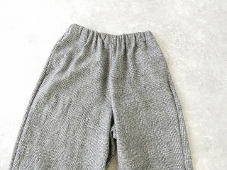 sabbatum(サバタム) コットンウールチェックテーパードイージーパンツの商品画像30