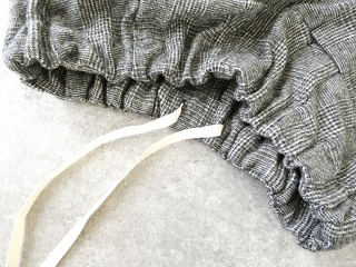 sabbatum(サバタム) コットンウールチェックテーパードイージーパンツの商品画像34