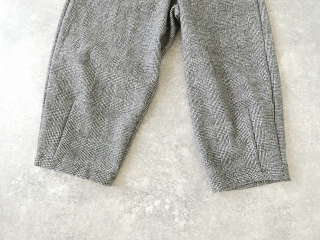 sabbatum(サバタム) コットンウールチェックテーパードイージーパンツの商品画像35