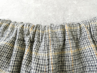 sabbatum(サバタム) コットンウールチェックテーパードイージーパンツの商品画像45