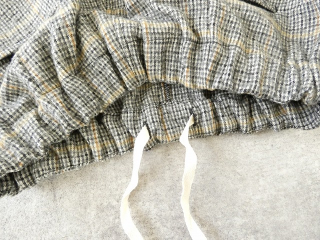 sabbatum(サバタム) コットンウールチェックテーパードイージーパンツの商品画像48