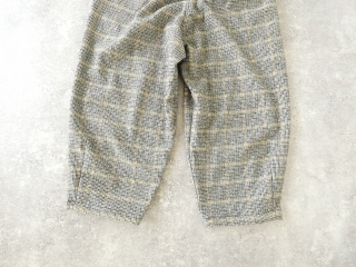 sabbatum(サバタム) コットンウールチェックテーパードイージーパンツの商品画像51