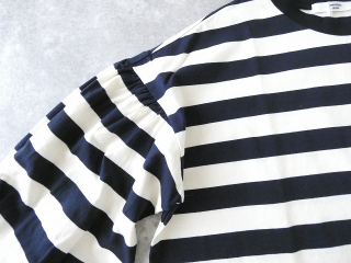 UNIVERSAL SEVEN(ユニヴァーサル セブン) 度詰め天竺ボーダーギャザーパフプルオーバーの商品画像31