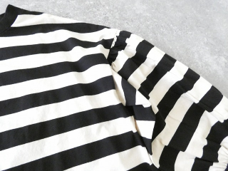 UNIVERSAL SEVEN(ユニヴァーサル セブン) 度詰め天竺ボーダーギャザーパフプルオーバーの商品画像46