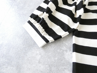 UNIVERSAL SEVEN(ユニヴァーサル セブン) 度詰め天竺ボーダーギャザーパフプルオーバーの商品画像47