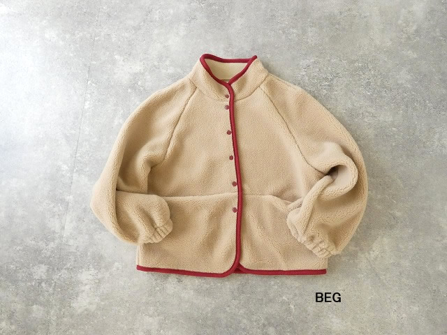 vb バイカラーボアブルゾンの商品画像28