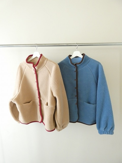 vb バイカラーボアブルゾンの商品画像3