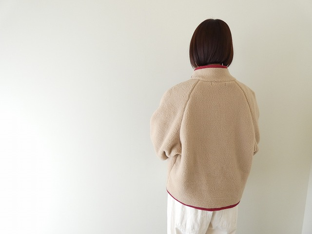 vb バイカラーボアブルゾンの商品画像4