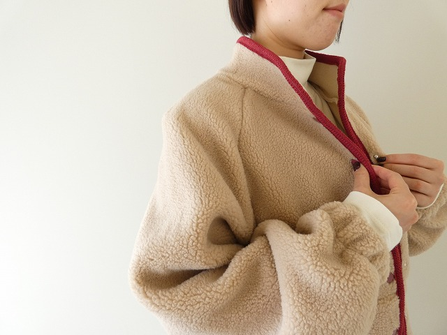 vb バイカラーボアブルゾンの商品画像6