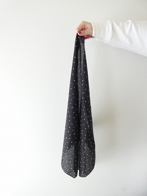 bulle de savon(ビュルデサボン) しわしわドットスカーフの商品画像3