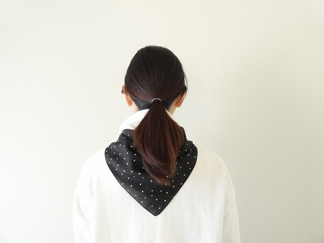 bulle de savon(ビュルデサボン) しわしわドットスカーフの商品画像4
