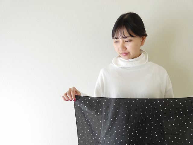 bulle de savon(ビュルデサボン) しわしわドットスカーフの商品画像6