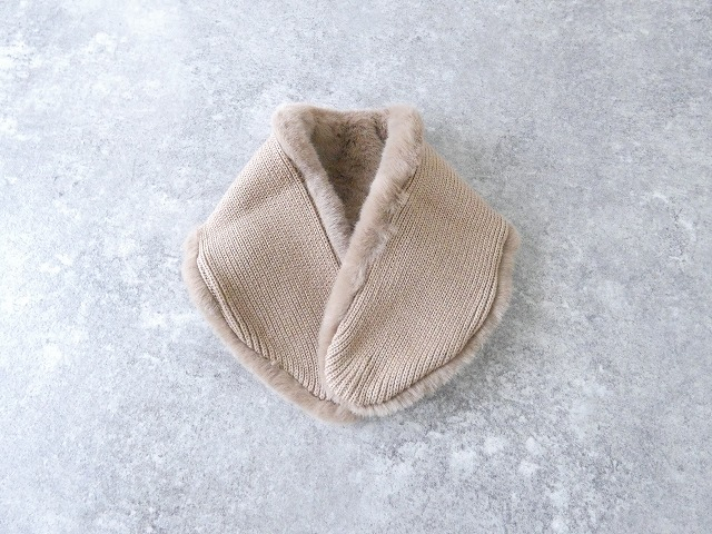 shs 首元が華やかにみえる ファーのミニショールの商品画像29