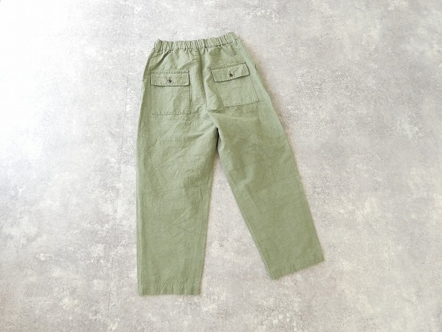 Hands of creation(ハンズオブクリエイション) コットンリネンシバーシブルカルゼファナージュワークパンツの商品画像29