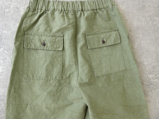 Hands of creation(ハンズオブクリエイション) コットンリネンシバーシブルカルゼファナージュワークパンツの商品画像35