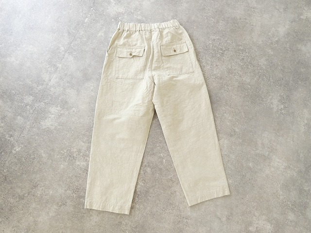 Hands of creation(ハンズオブクリエイション) コットンリネンシバーシブルカルゼファナージュワークパンツの商品画像43