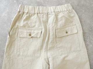 Hands of creation(ハンズオブクリエイション) コットンリネンシバーシブルカルゼファナージュワークパンツの商品画像49