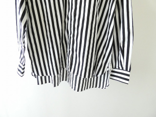 Hands of creation(ハンズオブクリエイション) ブロードストライププリントバンドカラーシャツの商品画像22