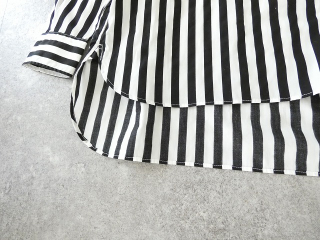 Hands of creation(ハンズオブクリエイション) ブロードストライププリントバンドカラーシャツの商品画像27