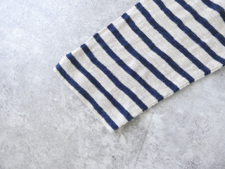 Hands of creation(ハンズオブクリエイション) ホワイトリネンフォギボーダークルーネックプルオーバーの商品画像19