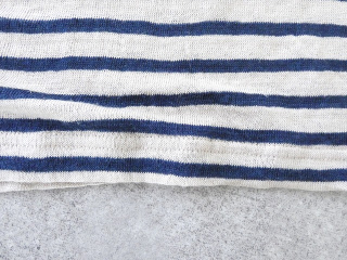 Hands of creation(ハンズオブクリエイション) ホワイトリネンフォギボーダークルーネックプルオーバーの商品画像24